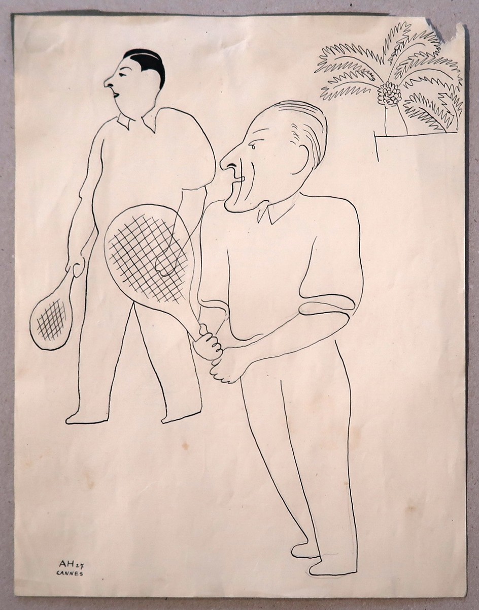Adolf Hoffmeister (1902 - 1973) - Tenisté Mayes a Audren