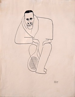 Adolf Hoffmeister (1902 - 1973) - Tenista Sahn