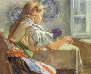 Jan Kreutz | Mladá žena