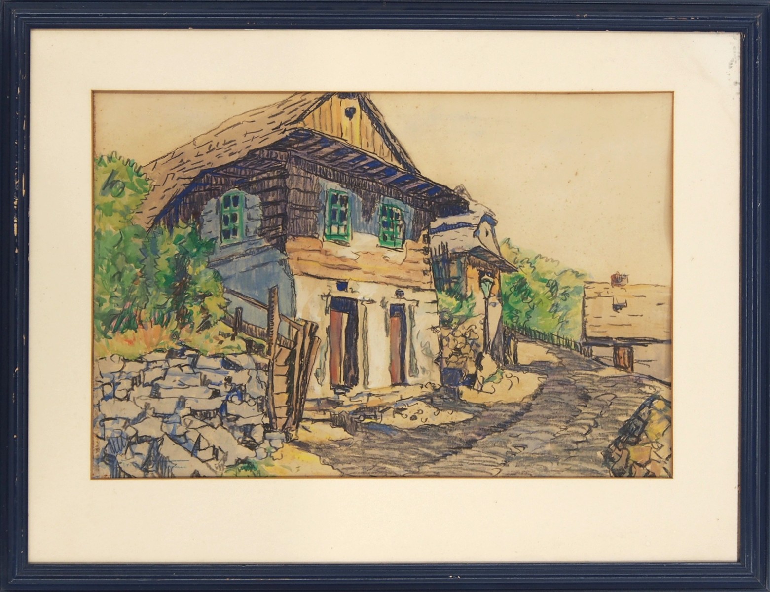 František Sylva Toman ( 1886 – 1942 ) - CHALUPY VE ŠTRAMBERKU