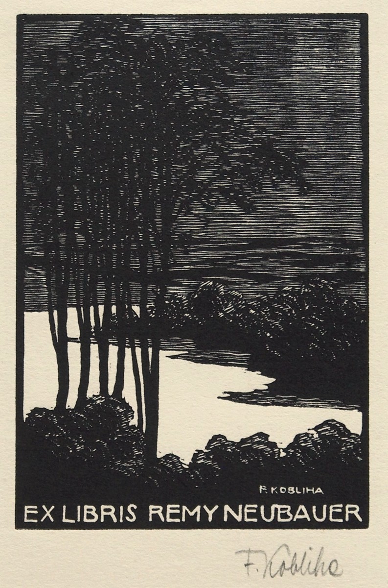 František Kobliha - EX LIBRIS - REMY NEUBAUER