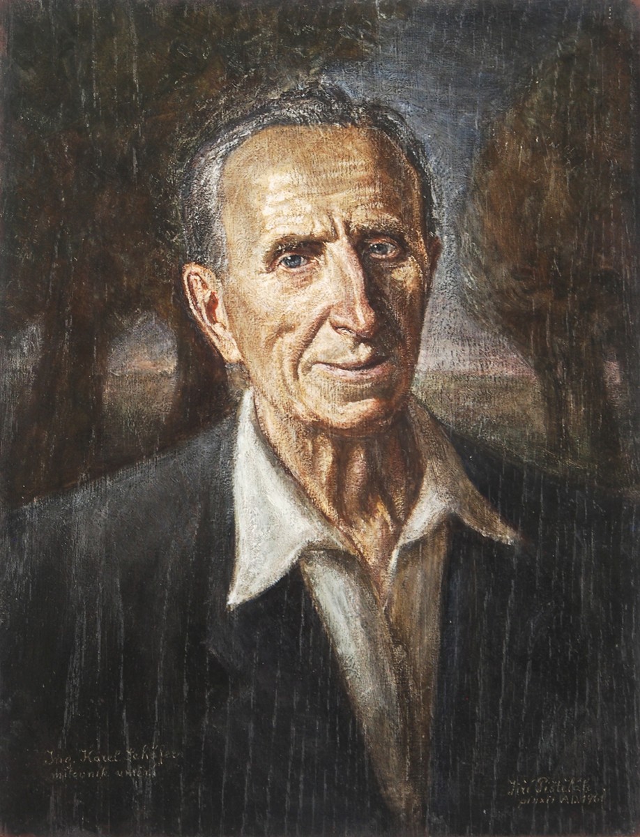 Jiří Pištělák - PORTRÉT MUŽE 1961