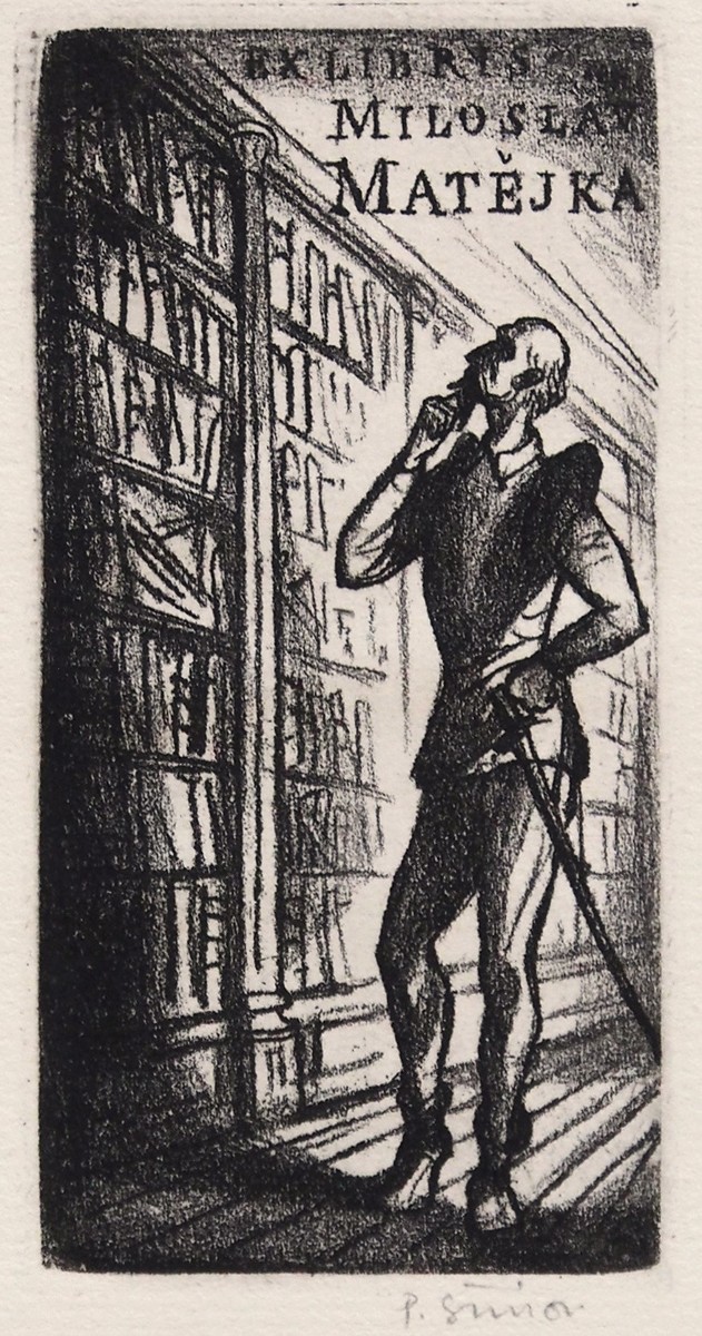 Pavel Šimon - DON QUIJOTE - EX LIBRIS MILOSLAV MATĚJKA