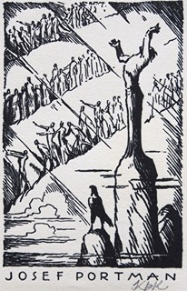 Jan Konůpek - Pro JOSEFA PORTMANA ( český tiskař, vydavatel děl Josefa Váchala a mnoha unikátních bibliofilií. )