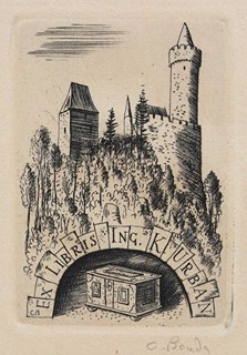 Cyril Bouda - EX LIBRIS - NG. K. URBAN 1945