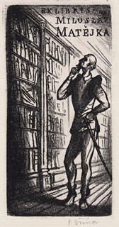 Pavel Šimon - DON QUIJOTE - EX LIBRIS MILOSLAV MATĚJKA