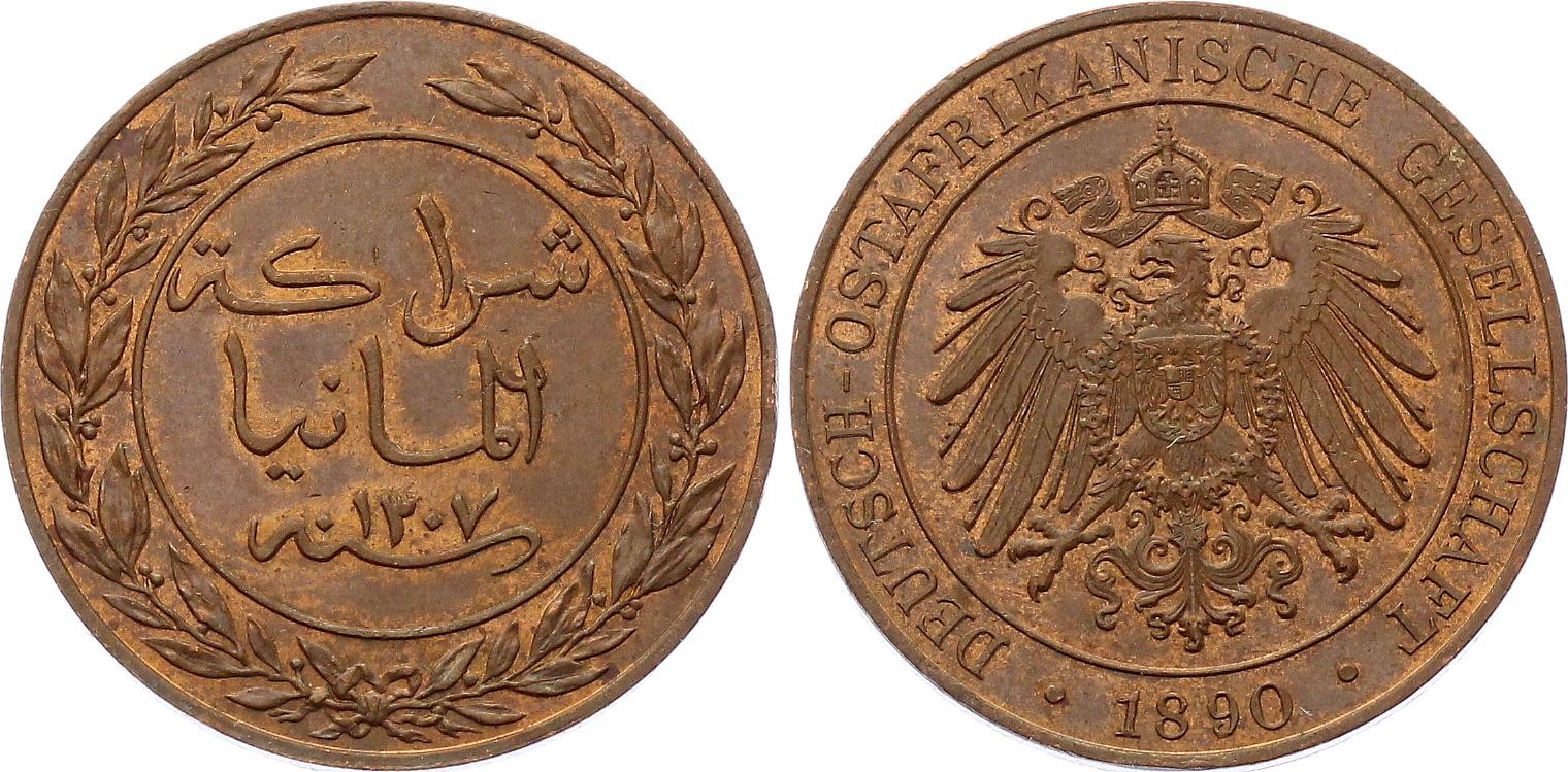 German East Africa 1 Pesa 1890