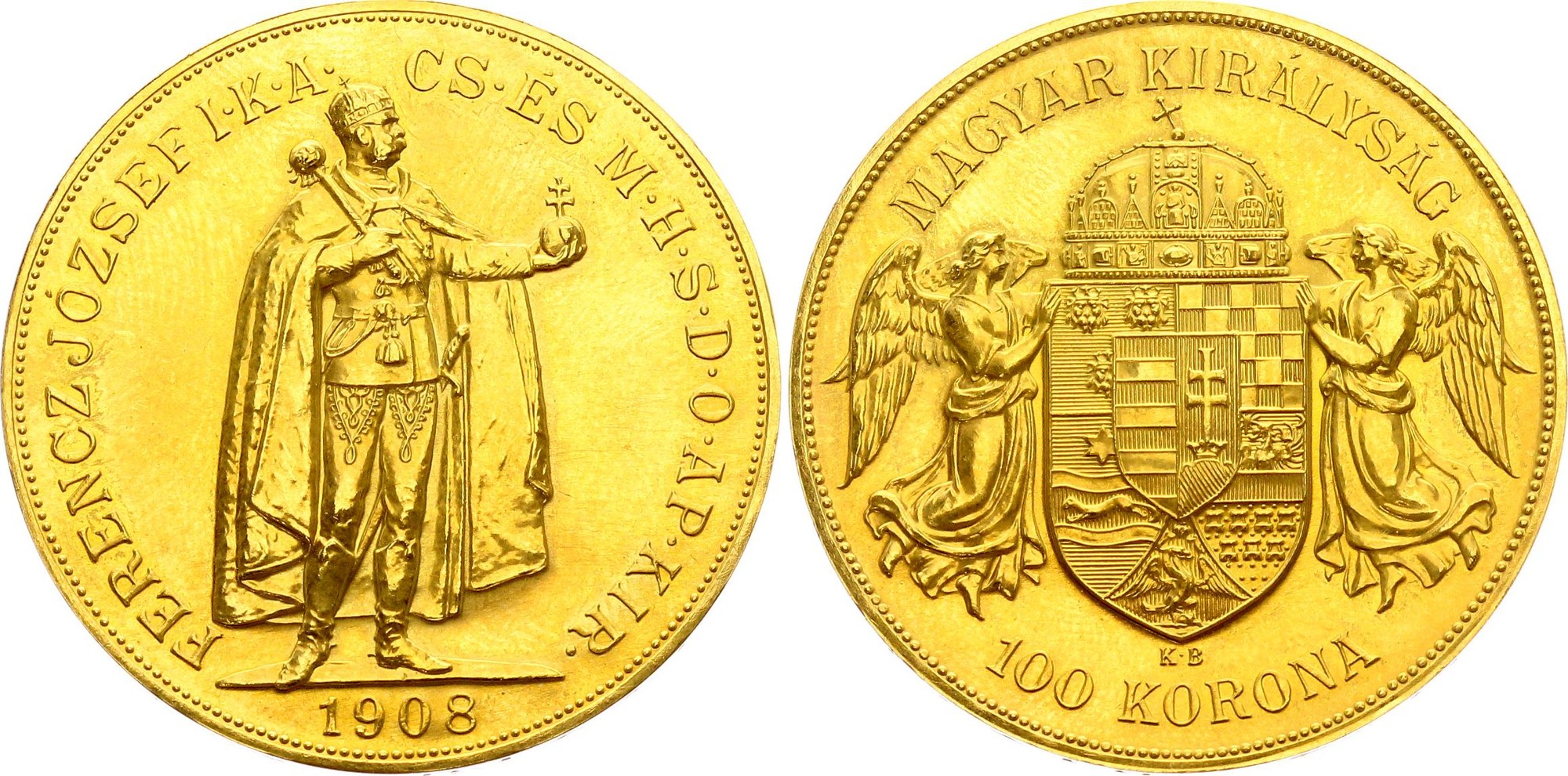 Hungary 100 Korona 1908