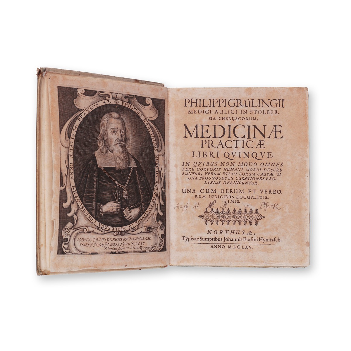 GRÜLING, Philip (1593-1667): Medicinae practicae Libri quinque