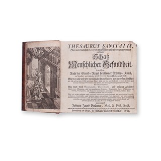 BRÄUNER, Johann Jacob (1647-?): Thesaurus sanitatis
