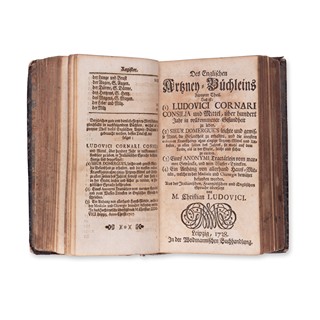 LOWER, Richard (1631-1691): Englisches Artzney-Büchlein