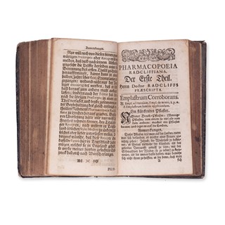 LOWER, Richard (1631-1691): Englisches Artzney-Büchlein