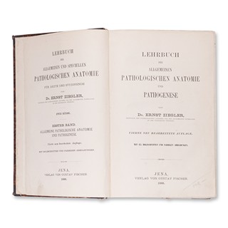 ZIEGLER, Ernst (1849-1905): Lehrbuch der pathologischen Anatomie