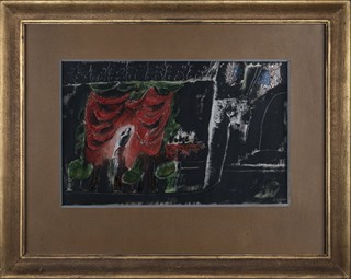 JAN SLÁDEK 1906 - 1982 - NÁVRH DIVADELNÍ SCÉNY