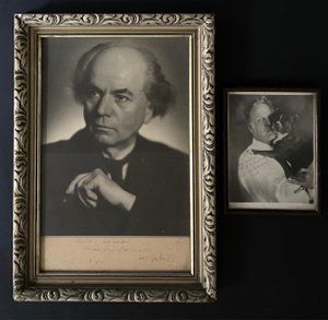 Konvolut 2 signovaných fotografií - Konstantin Karenin