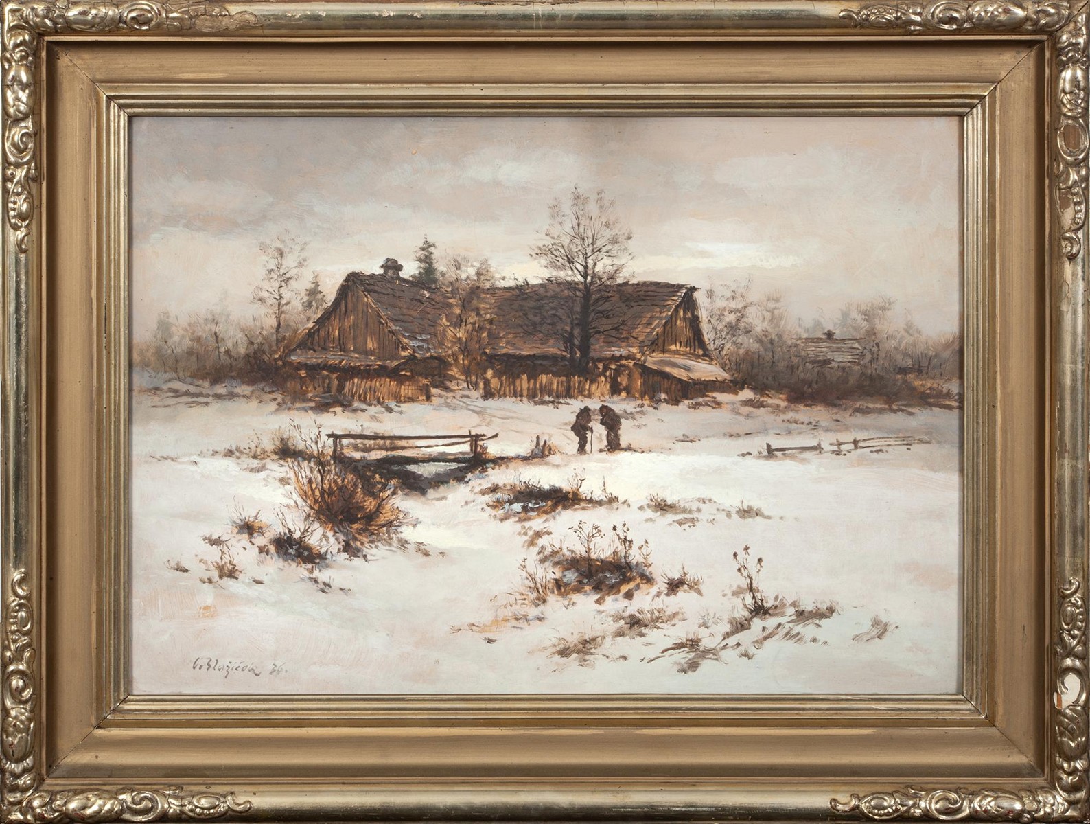 Blažíček Oldřich 1887 - 1953 - Zimní den