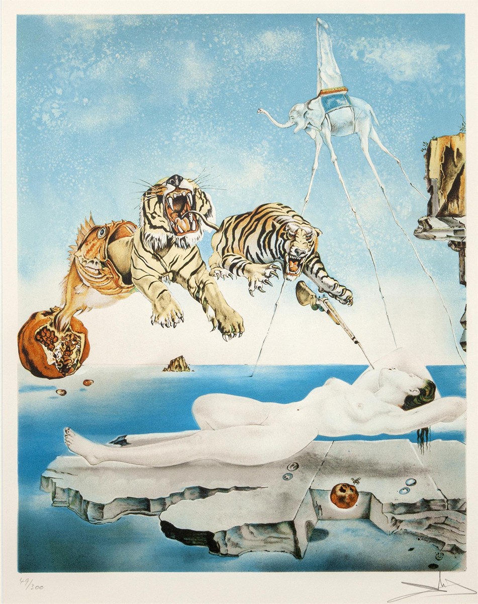 Dalí Salvador 1904 - 1989 - Sen vyvolaný letem včely