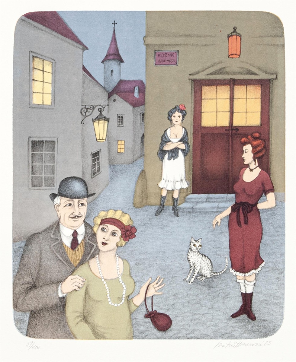 Hüttnerová Iva - Červená lucerna