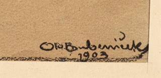 Bubeníček Ota 1871 - 1962 - Lhotákova chaloupka v Uhříněvsi
