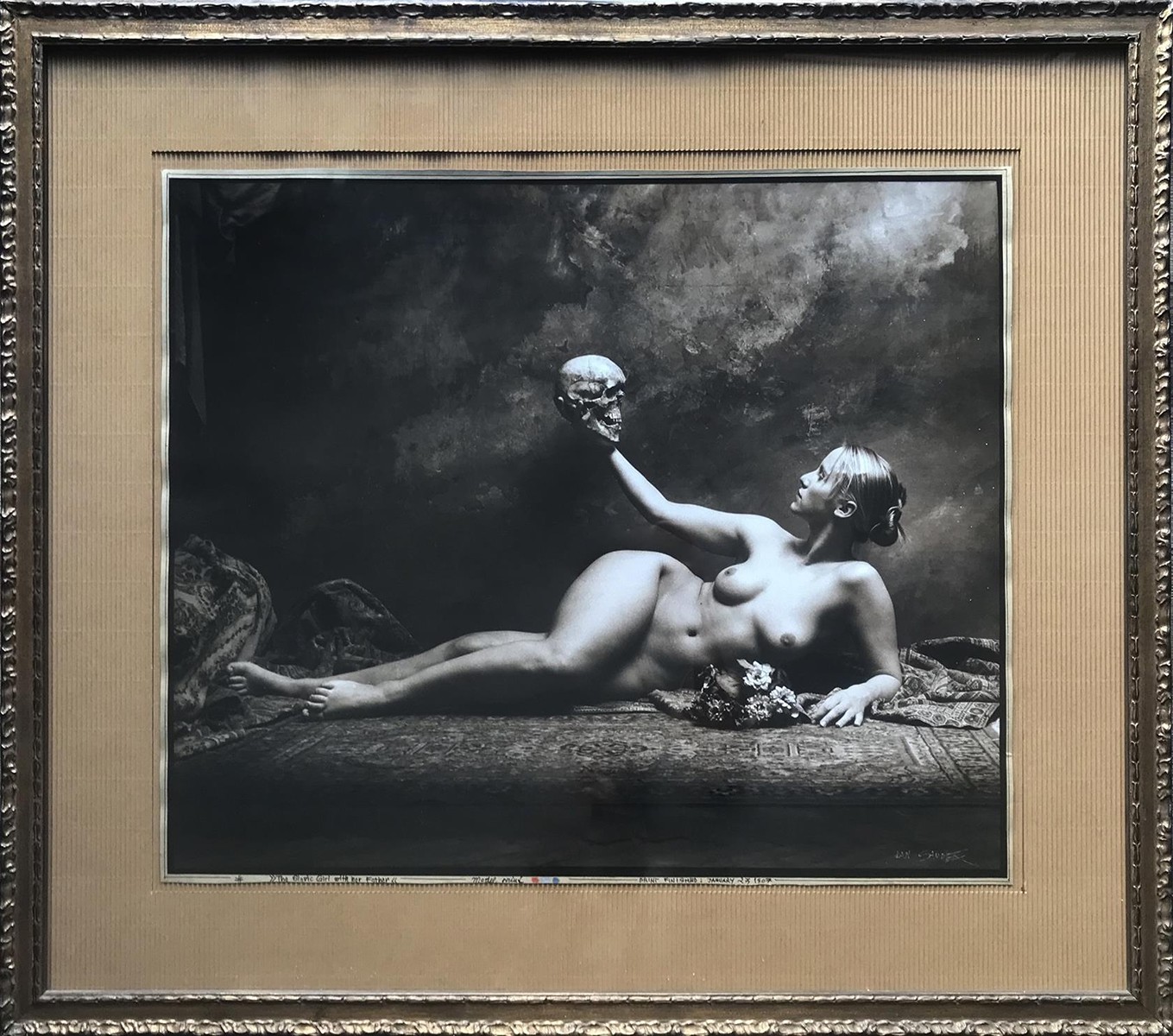 Jan Saudek (1935) - The Slavic Girl with her Other