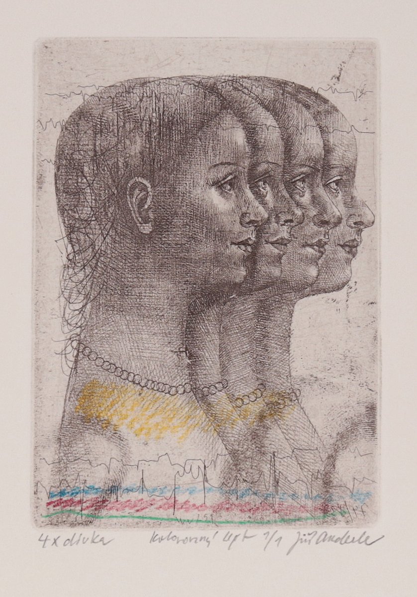 Jiří Anderle (1936) - 4x dívka