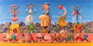 Michal Tomek (1951) - Průvod a pět idolů