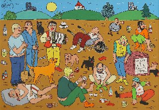 František Ringo Čech (1943) - Skupina bez přesného pracovního programu