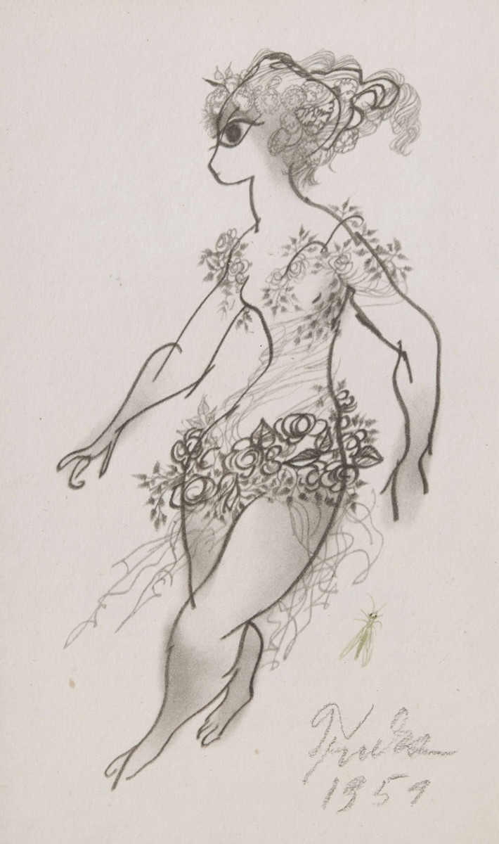 Jiří Trnka (1912 - 1969) - Víla s jepicí