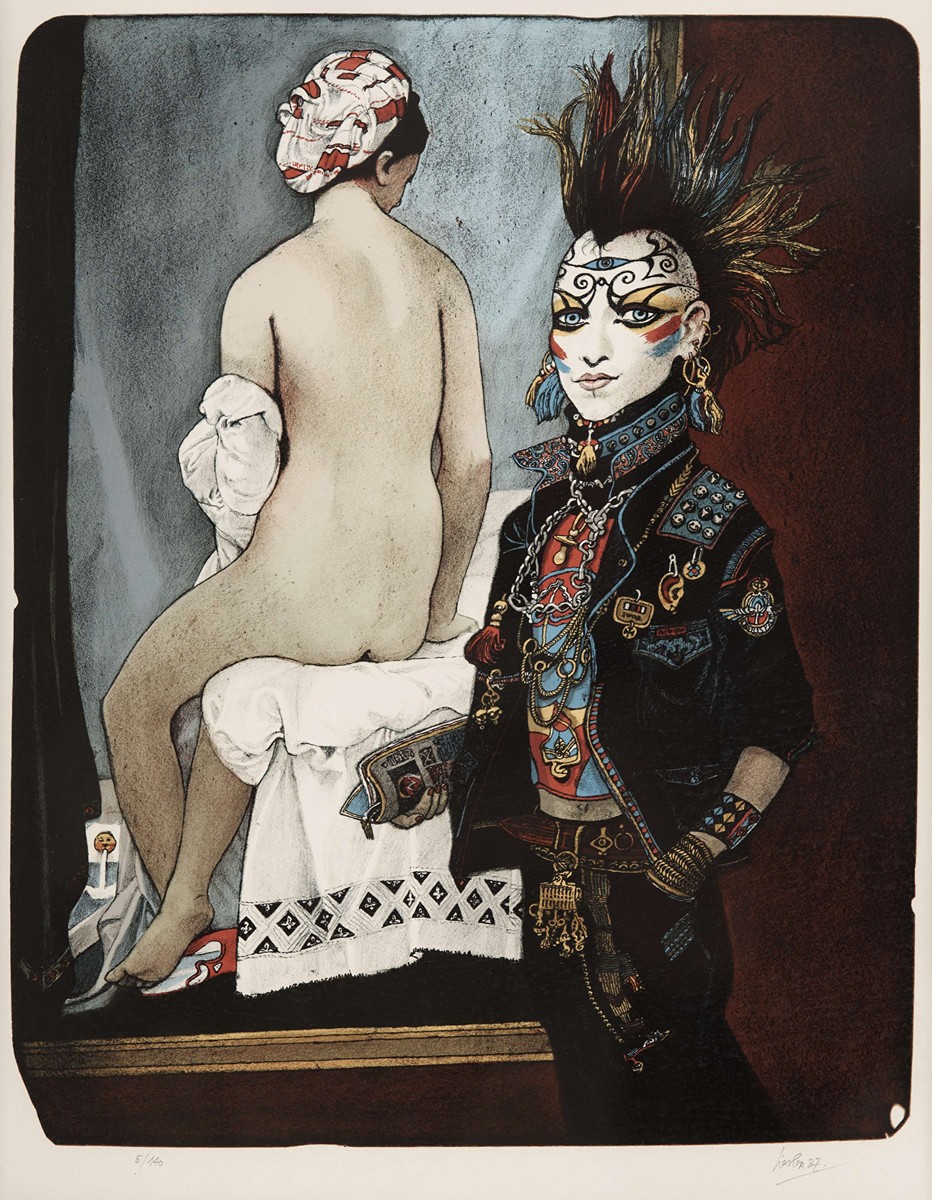 Josef Liesler (1912 - 2005) - Šok v Louvre