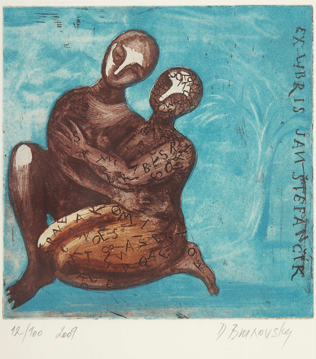 Daniel Brunovský (1959) - Ex libris Jan Štefančík