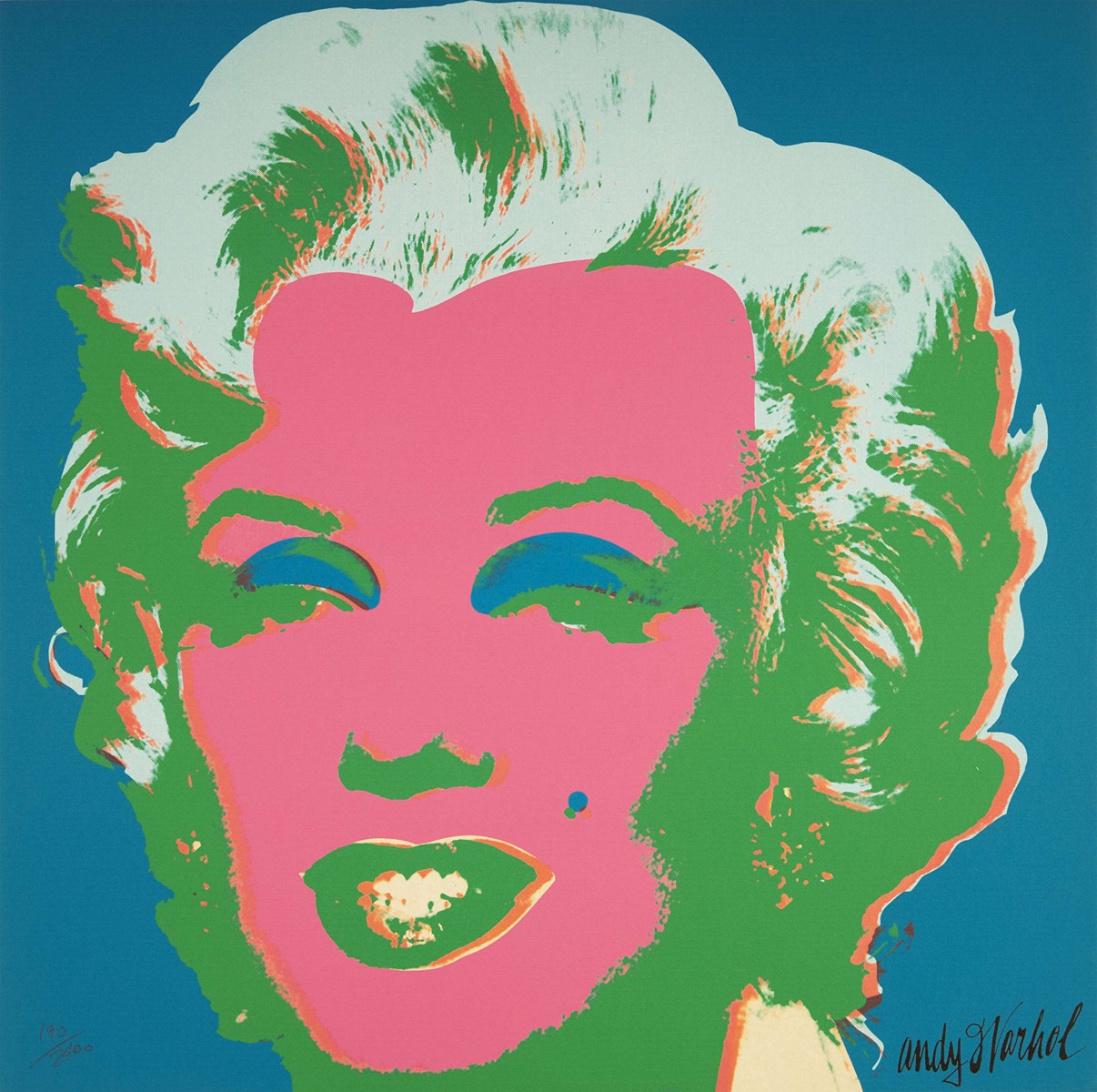 Andy Warhol (1928 - 1987) - Blue Marilyn