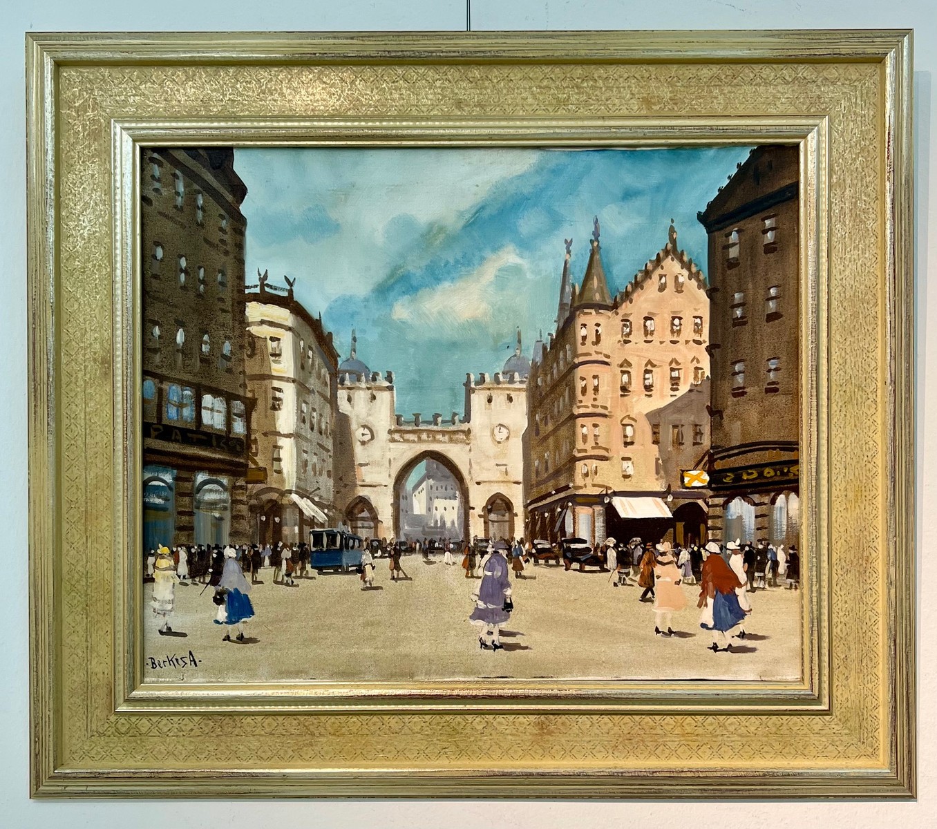 Antal Berkes (1874 - 1938) - Na bulvári