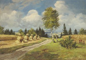 Josef Drha (1912 - 2009) - Letná krajina
