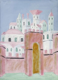 Ernest Zmeták (1919 - 2004) - Motív zo Sicílie – Pocta pre Andre de Bartolo