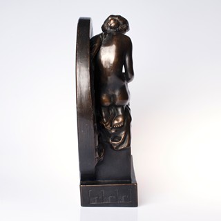 Stolní Art deco hodiny Bechyně