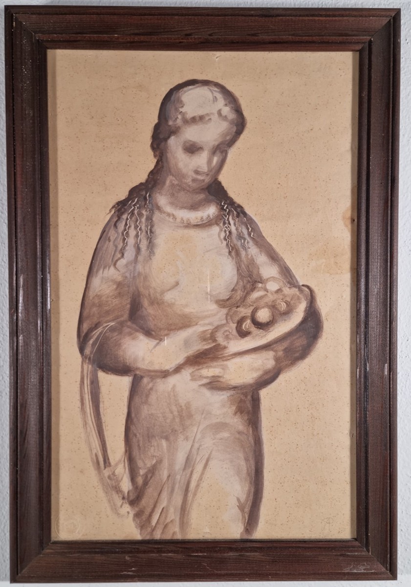Procházka Antonín | Žena s košíkem