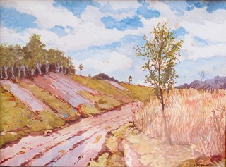 Rudolf Václavík - Krajina s cestou