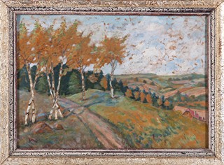 F. Malý - Podzimní břízy