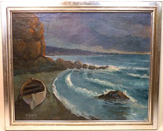 Karel Langer - Podvečer v zátoce