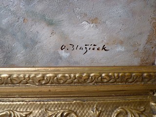 Oldřich Blažíček - Zasněžená cesta