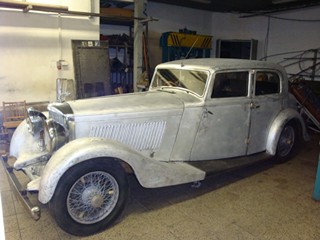 1936 BENTLEY 4 ¼ LITRE BY PARK WARD