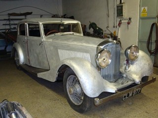 1936 BENTLEY 4 ¼ LITRE BY PARK WARD