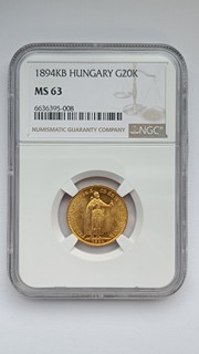 20 Koruna 1894 KB