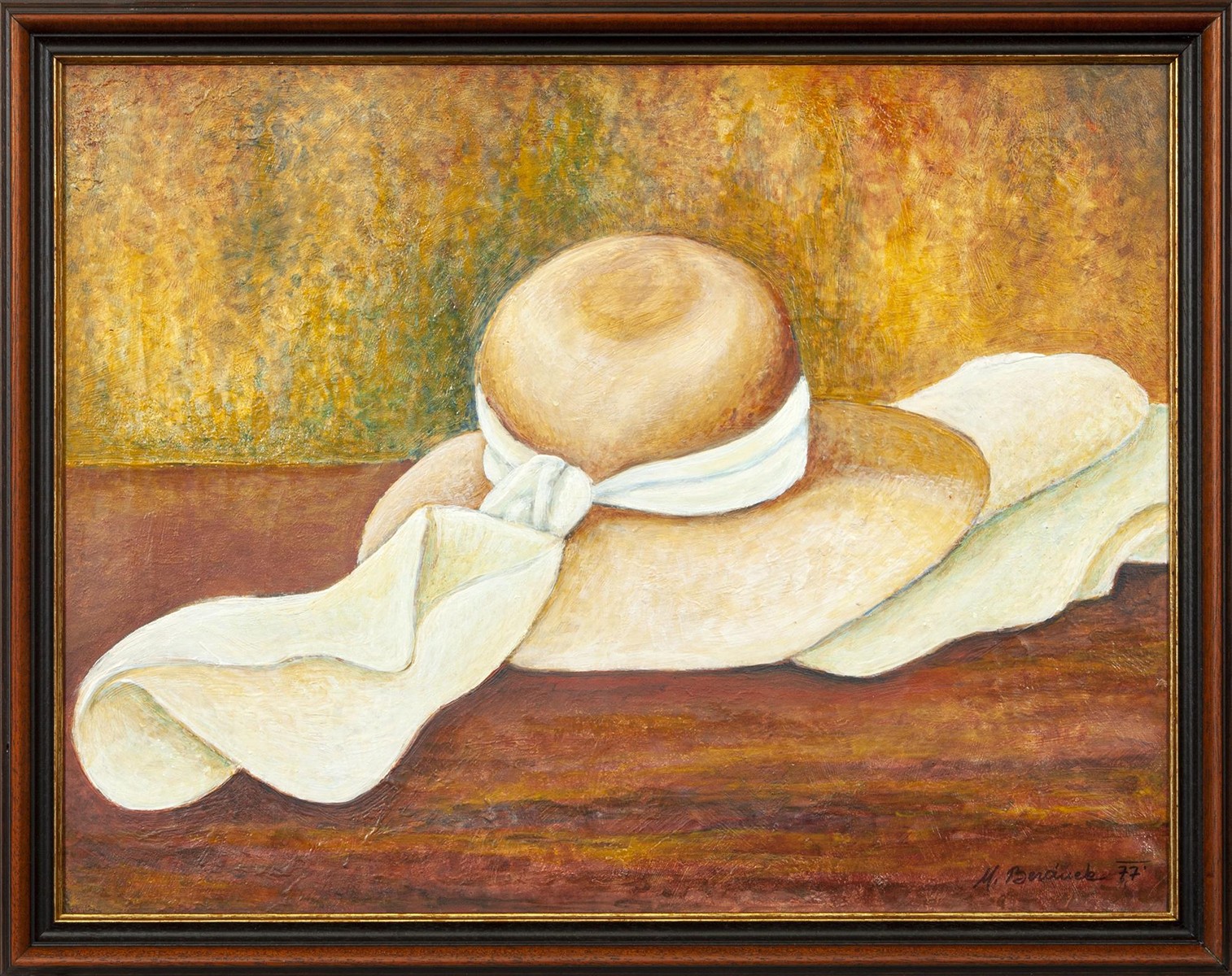 Beránek Miroslav - Zátiší “Klobouk“