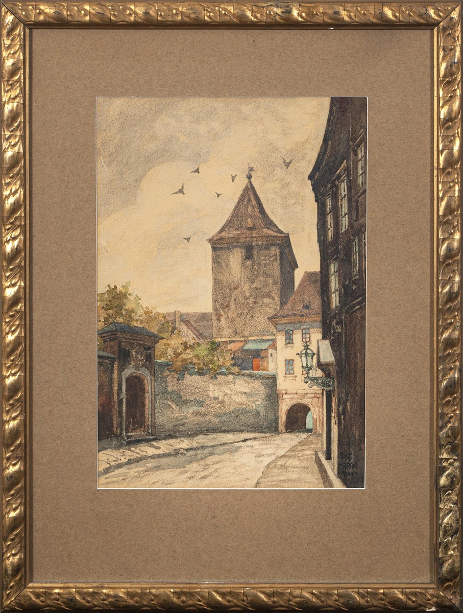 Maran Gustav Stanislav (1886 - 1983) - Jiřská ulice