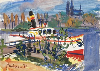 Baloun Zdeněk (1918 - 1978) - Parník Praha