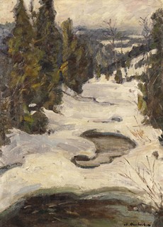 Neubertová Maryša (1899 - 1976) - Zimní krajina