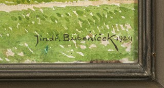 Bubeníček Jindřich (1856 - 1935) - Pod hradem