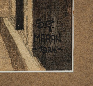 Maran Gustav Stanislav (1886 - 1983) - Jiřská ulice
