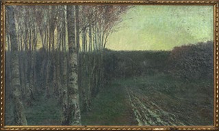 Schlosser Robert (1880 - 1943) - Březový háj za soumraku